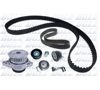 Pompa acqua kit cinghie dentate DOLZ KD101 per VW POLO 1.4 16V