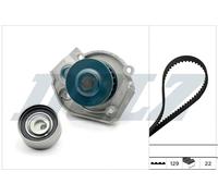 Pompa acqua kit cinghie dentate DOLZ KD141 per FIAT 500 1.2