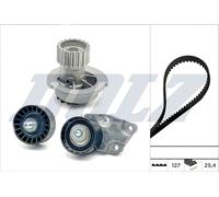 Pompa acqua kit cinghie dentate DOLZ KD144 per CHEVROLET LACETTI 1.6