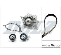 Pompa acqua kit cinghie dentate DOLZ KD163 per CITROËN C-CROSSER 2.2 HDi
