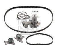 Pompa Acqua + Kit Cinghie Dentate Febi Bilstein 173186 per Mitsubishi Hyundai
