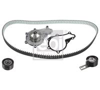 Pompa acqua kit cinghie dentate FEBI BILSTEIN 173201 per PEUGEOT 207 1.4 HDi