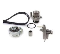 Pompa acqua kit cinghie dentate GATES 1114mm - KP25601XS-1 per AUDI A2 1.2 TDI