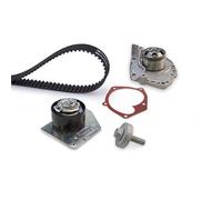 Gates Kit cinghia distribuzione e pompa acqua KP15654XS, 133 denti, 26 mm