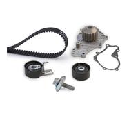 GATES KP15656XS Kit cinghia distribuzione pompa acqua N° denti: 141 25,4 mm con pompa acqua Compatibilità con PEUGEOT 207 WA, WC 208 I Hatchback CA, CC 2008 Station Wagon CU 3008 0U 308 II