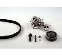 Pompa acqua kit cinghie dentate HEPU PK05125 per VW TRANSPORTER 1.9 TD