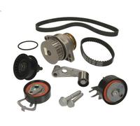 Pompa acqua + Kit cinghie dentate HEPU PK05580 per VW BORA I (1J2) 1.6 2000-2005