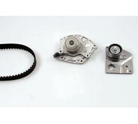 Pompa acqua kit cinghie dentate HEPU PK09570 per RENAULT SCÉNIC 1.9 dCi (JM14)