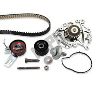 Pompa acqua + Kit cinghie dentate HEPU PK19010 per C4 CACTUS 1.6 2014-