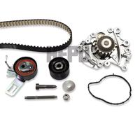 Pompa dell'acqua + kit cinghia di distribuzione HEPU PK19010