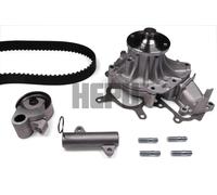 Pompa dell'acqua + kit cinghia di distribuzione HEPU PK76740