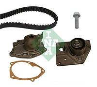 KIT CINGHIA DISTRIBUZIONE + POMPA ACQUA INA RENAULT LAGUNA II 1.9 dCI KW:77 d...