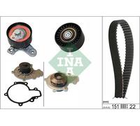 Pompa dell'acqua + kit cinghia di distribuzione INA 530 0572 30