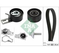 Pompa acqua + Kit cinghie dentate INA 530057830 compatibile con CITROËN FIAT FOR