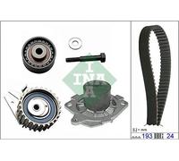 Pompa acqua + Kit cinghie dentate INA 530062330 compatibile con FIAT