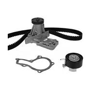 Pompa acqua + Kit cinghie dentate per FORD VOLVO C-MAX FIESTA FOCUS GALAXY GRAND