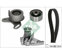 Pompa acqua + Kit cinghie dentate per HYUNDAI KIA ACCENT CERATO COUPE ELANTRA GE