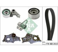 Pompa acqua + Kit cinghie dentate per TOYOTA AVENSIS COROLLA