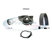 Pompa acqua kit cinghie dentate PROCODIS KPE2022A per PEUGEOT BOXER 2.0 i