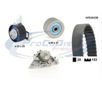 Pompa acqua kit cinghie dentate PROCODIS KPE2033B per PEUGEOT 206 2.0 S16
