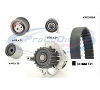 Pompa acqua kit cinghie dentate PROCODIS KPE3059A per AUDI A3 2.0 TDI 16V