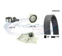 Pompa acqua kit cinghie dentate PROCODIS KPE9019A per TOYOTA RAV 4 II (_A2_)