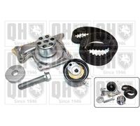 Pompa acqua kit cinghie dentate QUINTON HAZELL QBPK8910 per RENAULT CLIO 1.5 dCi