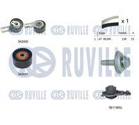 Pompa acqua kit cinghie dentate RUVILLE 5503791 per PEUGEOT 207 1.4 HDi