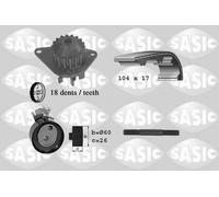 Pompa acqua kit cinghie dentate SASIC 3900003 per PEUGEOT 206 1.4 i