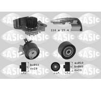 Pompa acqua kit cinghie dentate SASIC 3900007 per PEUGEOT 407 2.0 HDi 135