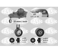 Pompa acqua kit cinghie dentate SASIC 3900014 per PEUGEOT 207 1.6 HDi