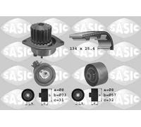 Pompa acqua kit cinghie dentate SASIC 3900016 per PEUGEOT 307 1.6 16V