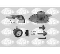 Pompa acqua kit cinghie dentate SASIC 3904022 per RENAULT CLIO