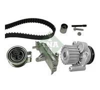 Pompa Acqua + Kit Cinghie Dentate Schaeffler Ina 530 0090 30 per Audi Ford Seat