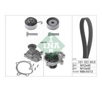 Set cinghia di distribuzione + pompa dell'acqua INA 530 0338 30