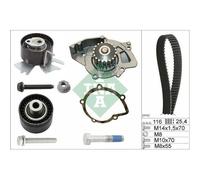 Pompa dell'acqua + kit cinghia di distribuzione INA 530 0558 31