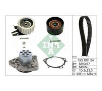 Pompa Acqua + Kit Cinghie Dentate Schaeffler Ina 530 0561 30 per Alfa Romeo Fiat