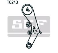 Pompa acqua kit cinghie dentate SKF VKMC 01170-1 per AUDI A4 1.8 T