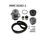 Pompa Acqua + Kit Cinghie Dentate Skf VKMC 01263-1 per Audi Chrysler Dodge Ford