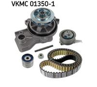 Pompa acqua + Kit cinghie dentate SKF VKMC 01350-1 per FABIA III (NJ3) 1.4 2015-