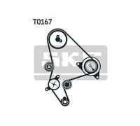 Pompa acqua kit cinghie dentate SKF VKMC 02023 per