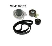 Pompa Acqua + Kit Cinghie Dentate Skf VKMC 02192 per Alfa Romeo Chrysler Fiat