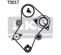 Pompa acqua kit cinghie dentate SKF VKMC 03244 per CITROËN BERLINGO