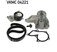 Pompa acqua + Kit cinghie dentate SKF VKMC 04221