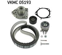 SKF Kit distribuzione VKMC 05193 con pompa acqua