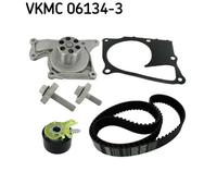 Pompa acqua kit cinghie dentate SKF VKMC 06134-3 per RENAULT SCÉNIC 1.5 dCi