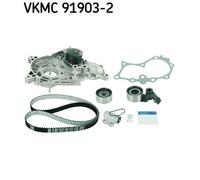 SKF Pompa acqua + kit cinghia distribuzione VKMC 91903-2 - Lamiera d'acciaio per Toyota Avensis