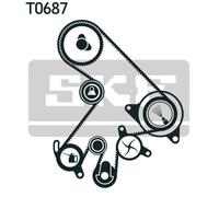 Pompa acqua kit cinghie dentate SKF VKMC 91903 per TOYOTA RAV 4 II (_A2_)