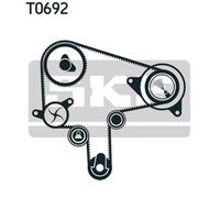 Kit distribuzione + pompa acqua Lamiera d'acciaio VKMC 94919-1 SKF per MAZDA