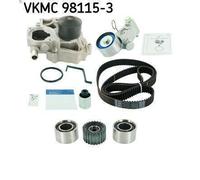 Pompa acqua + Kit cinghie dentate SKF VKMC 98115-3 per FORESTER (SG_) 2 2005-